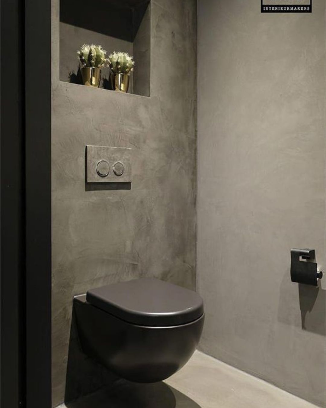 Микроцемент в ванной